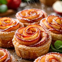 Easiest Apple Roses