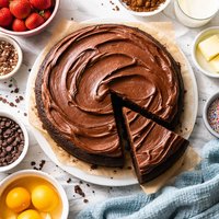 Easiest Best Chocolate Cake W Heavenly Chocolate Frosting