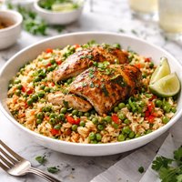 Easiest Chicken Rice Dish