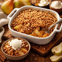 Easiest Ever Pear and Apple Crisp