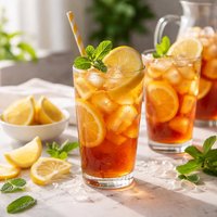 Easiest Iced Tea with Lemon