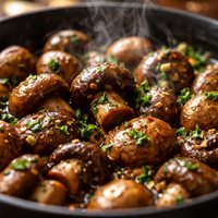 Easiest Potluck Mushrooms