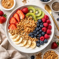 Easiest Protein Fruit Breakfast Bowl
