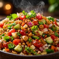 East Indian Chopped Vegetable Salad