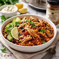 East Meets South Salsa Seasoning Chicken Crock Pot