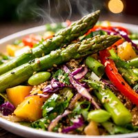 East West Asparagus Salad