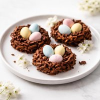 Easter Birds Nests Peanut Butter Free