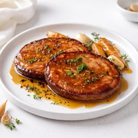 Easter Ham Steaks with Whiskey Sauce