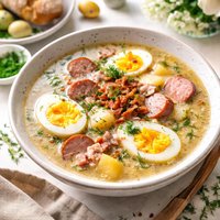 Easter Soup My Grandmother Called Bousch