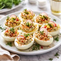 Eastern European Stuffed Eggs