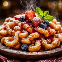 Easy 7 Up No Funnel Cake