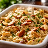 Easy Almond Chicken or Turkey Bake