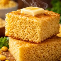 Easy Almost Fat Free Cornbread