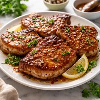 Easy and Quick Honey Spice Glazed Pork Chops