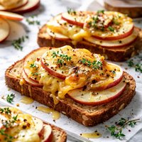 Easy Apple Cheddar Melts