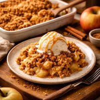 Easy Apple Dump Cake from Scratch