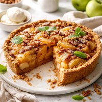 Easy Apple Pie with Graham Crust