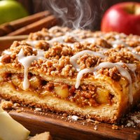 Easy Apple Strudel Coffee Cake