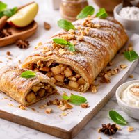 Easy As Autumn Apple Strudel