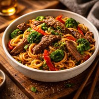 Easy Asian Beef Noodles Ww Recipe