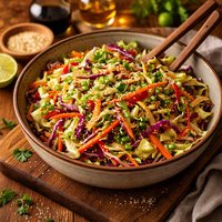 Easy Asian Coleslaw