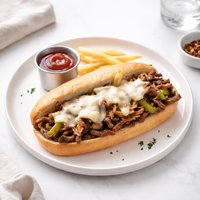 Easy Authentic Philly Cheese Steak