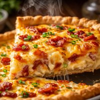 Easy Bacon and Cheese Quiche