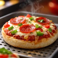 Easy Bake Oven English Muffin Pizza