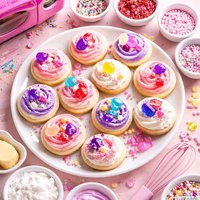 Easy Bake Oven Jeweled Teacakes