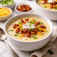 Easy Baked Potato Soup
