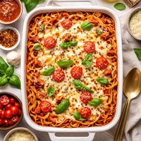 Easy Baked Spaghetti