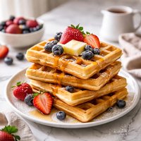 Easy Basic Waffles