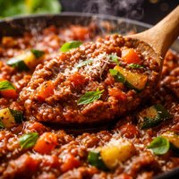 Easy Beef and Veggie Bolognese