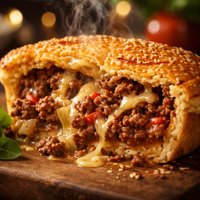 Easy Beef N Cheese Pie