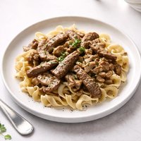 Easy Beef Stroganoff