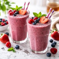 Easy Berry Cool Smoothie