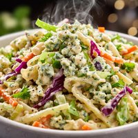 Easy Blue Cheese Coleslaw