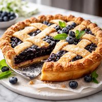 Easy Blueberry Pie