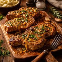 Easy Braised Pork Chops