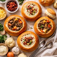 Easy Bread Bowls for Stews and Chowder