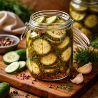 Easy Breezy Refrigerator Pickles