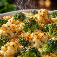 Easy Broccoli Cauliflower Casserole