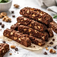 Easy Brownie Nut Biscotti