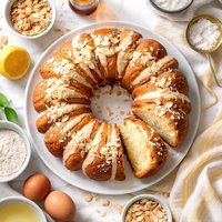 Easy Bundt Cake with Flavors of Almond and Vanilla