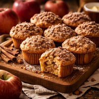 Easy but Wonderfully Delicious Apple Muffins
