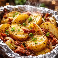 Easy Campfire Potatoes