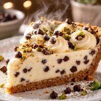 Easy Cannoli Cheesecake Pie