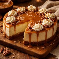 Easy Caramel Cheesecake