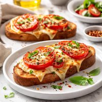 Easy Cheese Tomato Melt