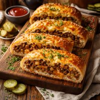 Easy Cheeseburger Bread